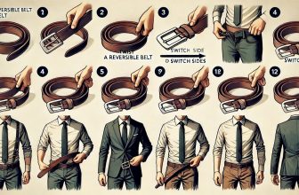 How to wear a reversible belt?
